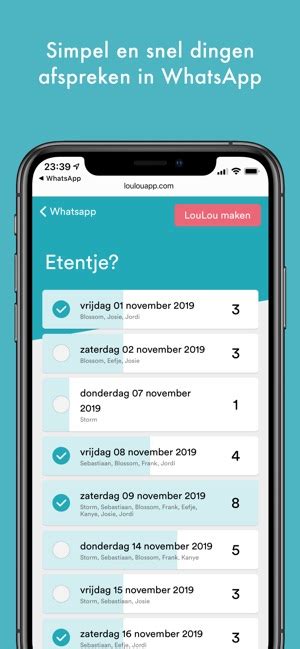 Hoe Werkt Datumprikker Via Whatsapp – Simpel En。